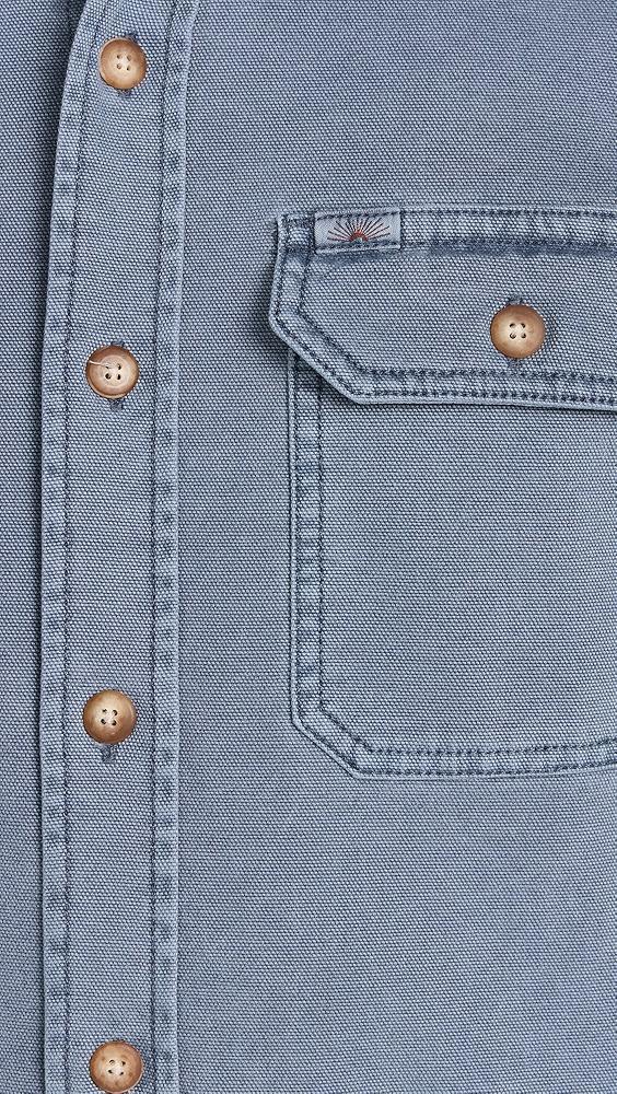 Faherty Sunwashed Shirt Jacket | Shopbop Product Image