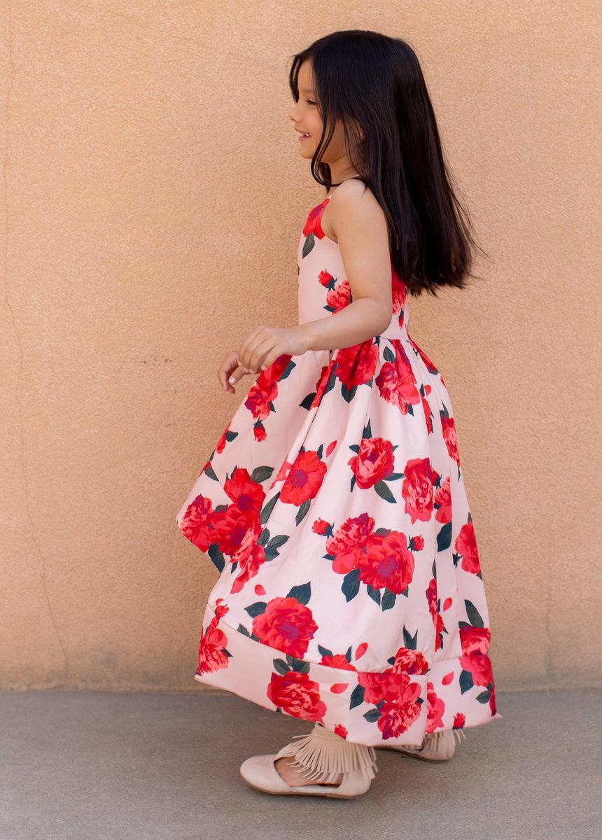 Pearl Dress in Shell Floral Girls Product Image