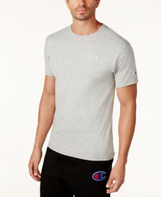 Mens Champion Classic Jersey Tee Granite Grey Product Image