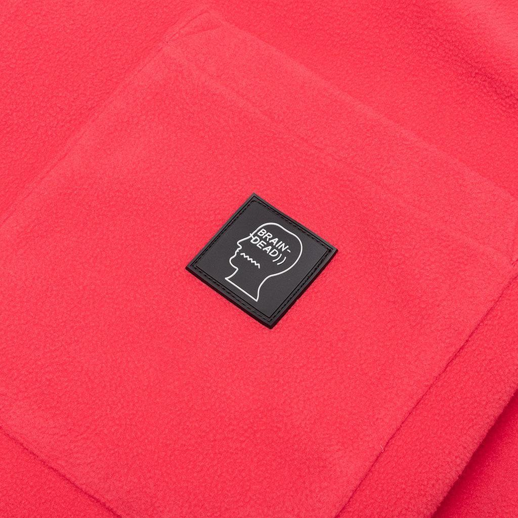 Polar Fleece Climber Shirt - Coral Male Product Image