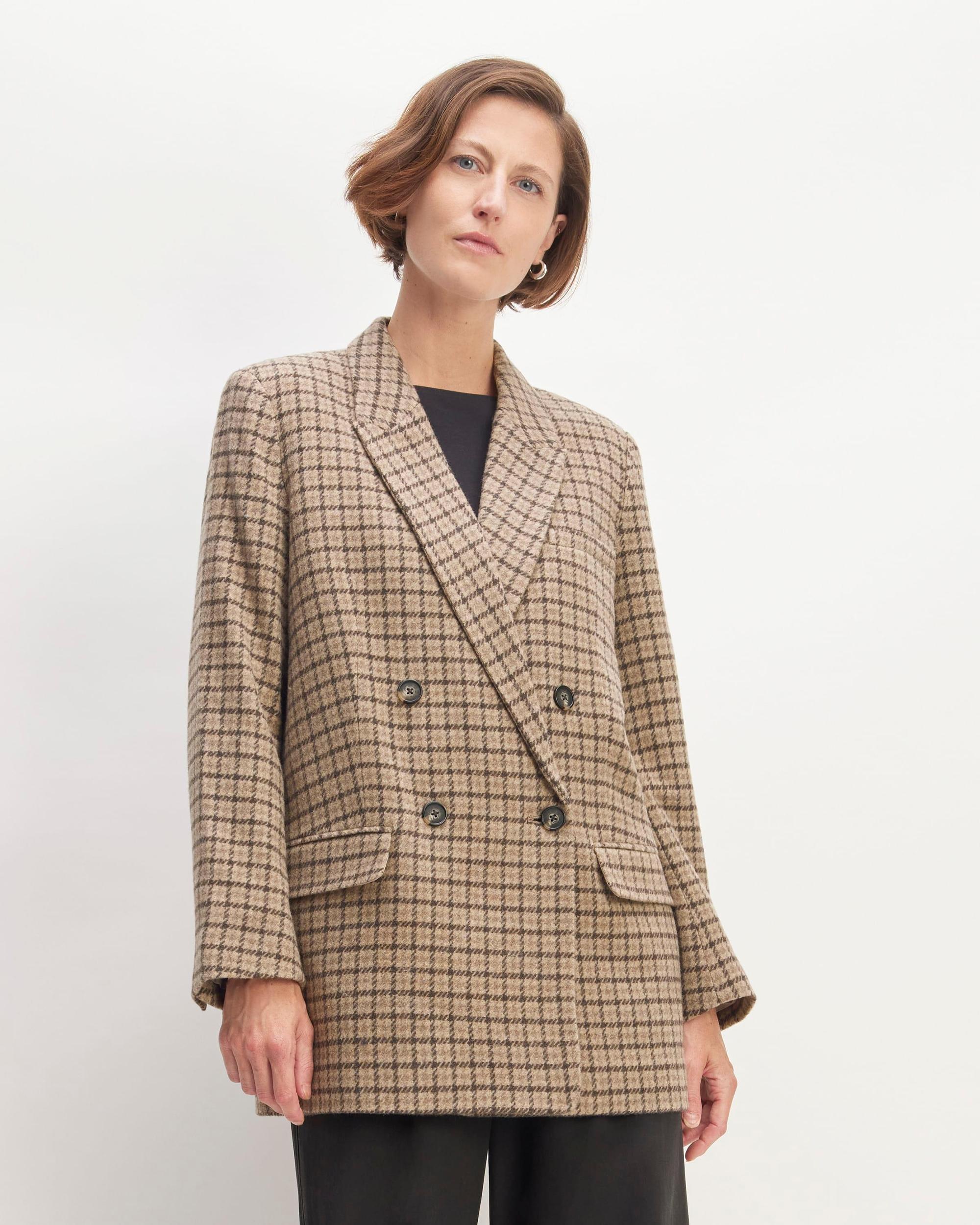 The ReWool® Double-Breasted Blazer Product Image