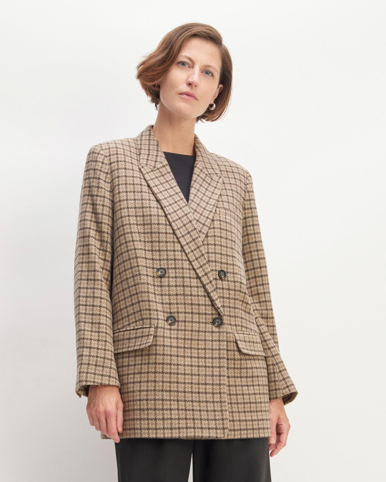 The ReWool® Double-Breasted Blazer Product Image