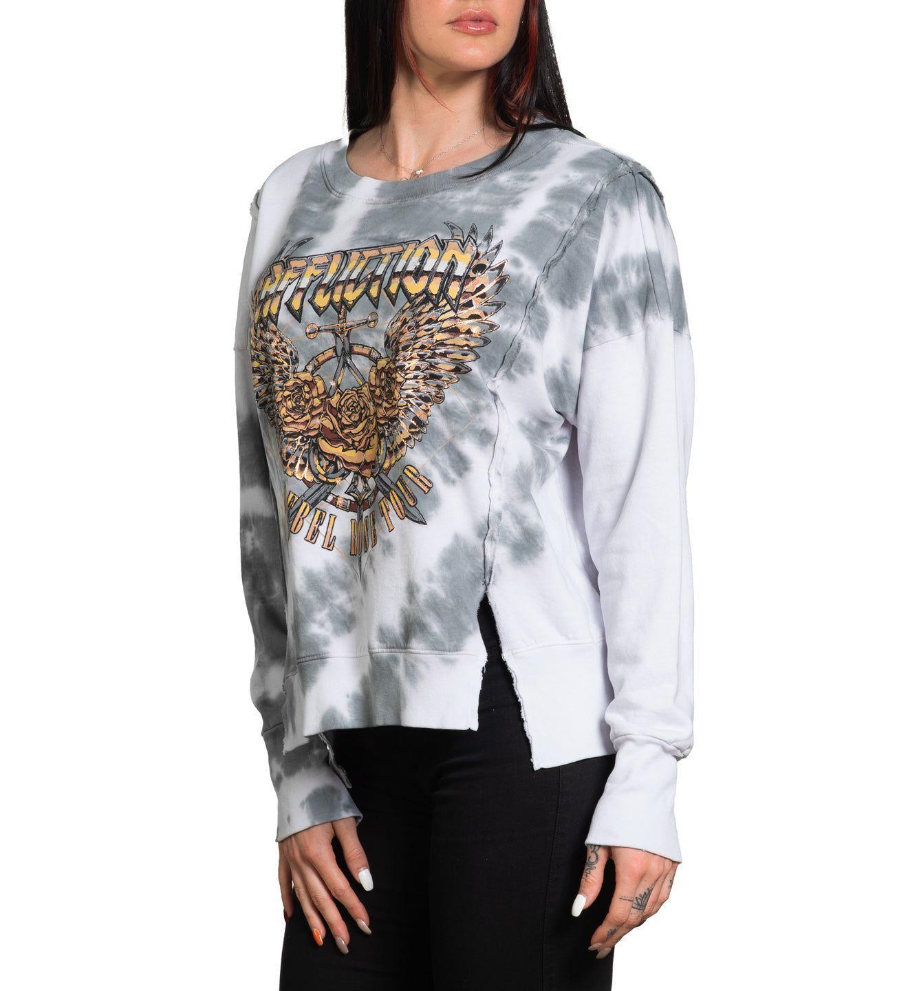 Rebel Rose Tour LS Crewneck Female Product Image