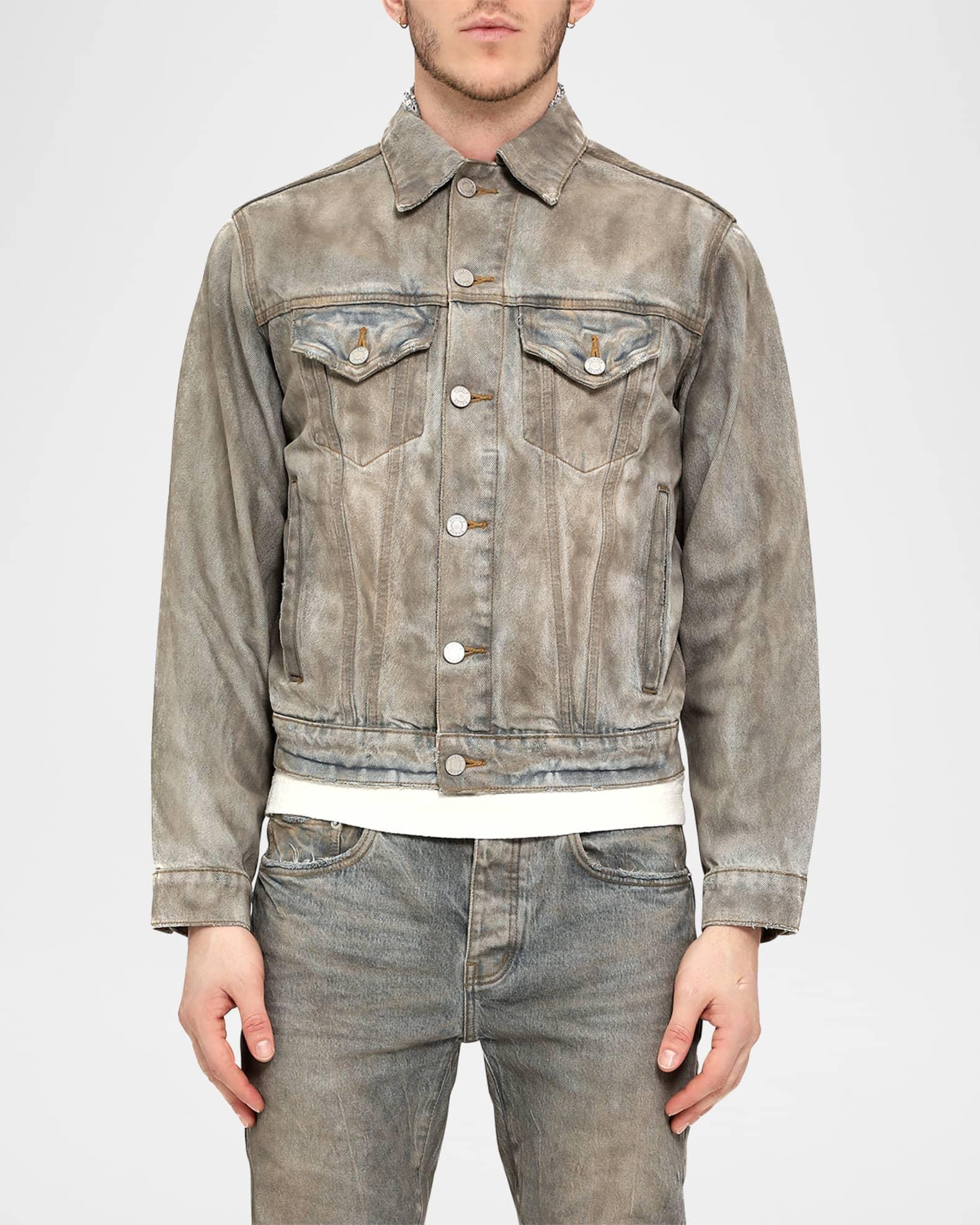 Men's Arcilla Dirty Denim Jacket Product Image