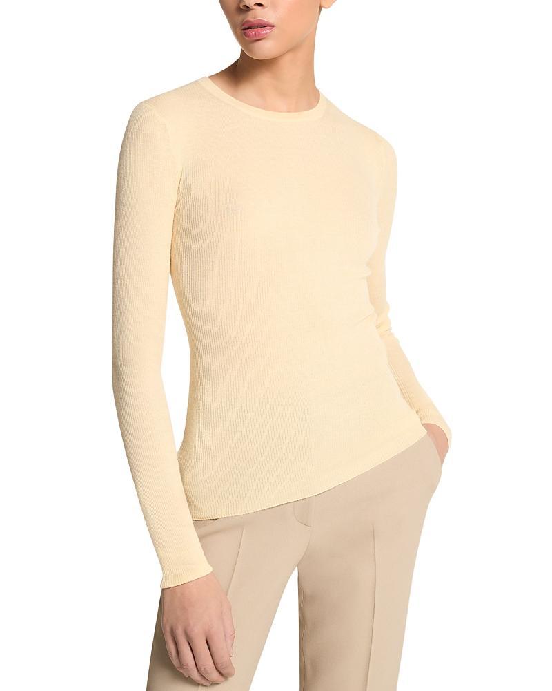 Michael Kors Collection Cashmere Hutton Rib Top Product Image