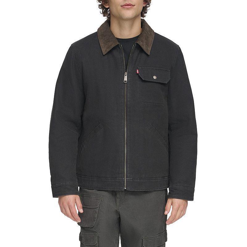 Men's Levi's® Trucker Jacket, Size: Large, Black Product Image