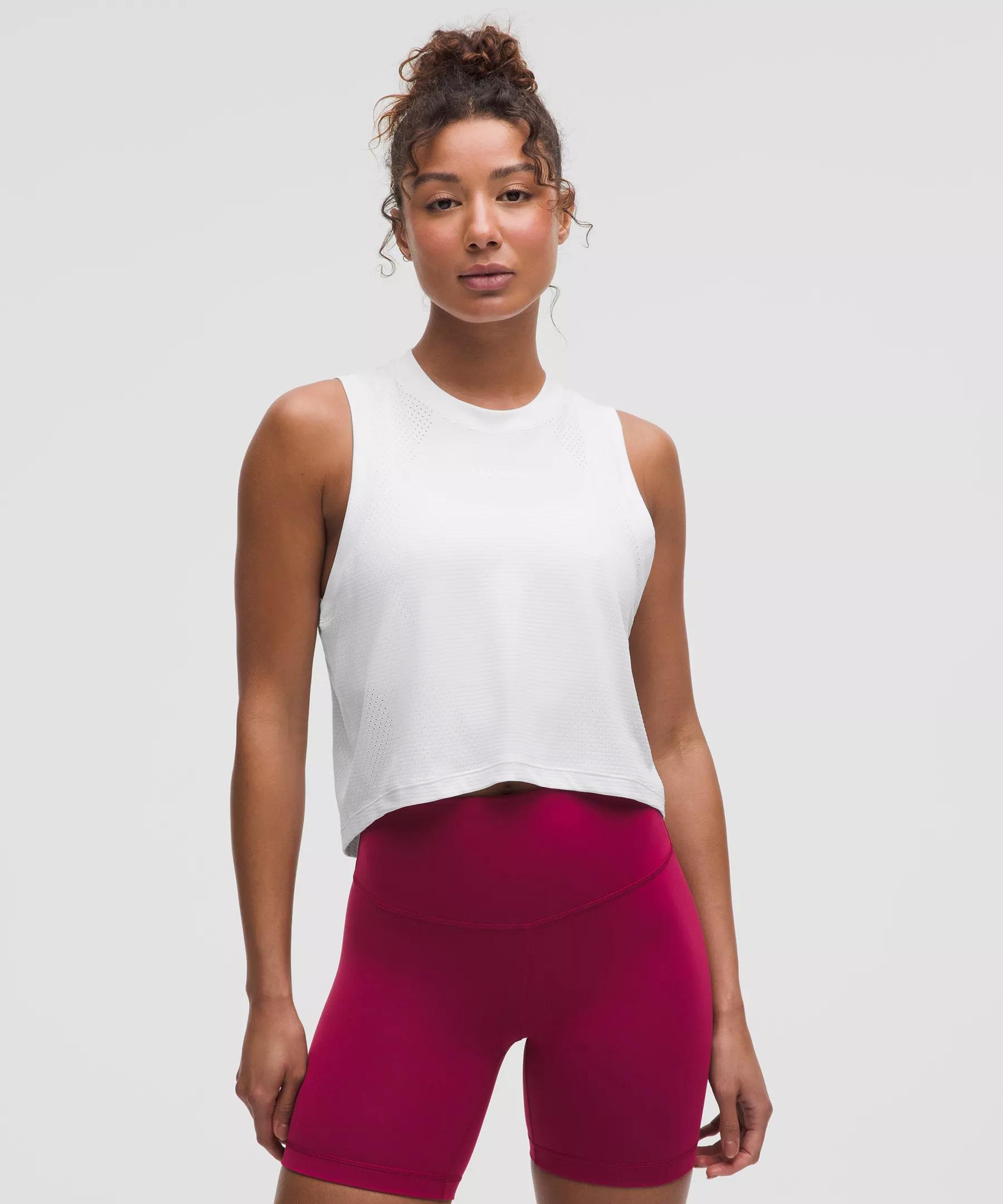 Swiftly High-Low Cropped Tank Top Product Image