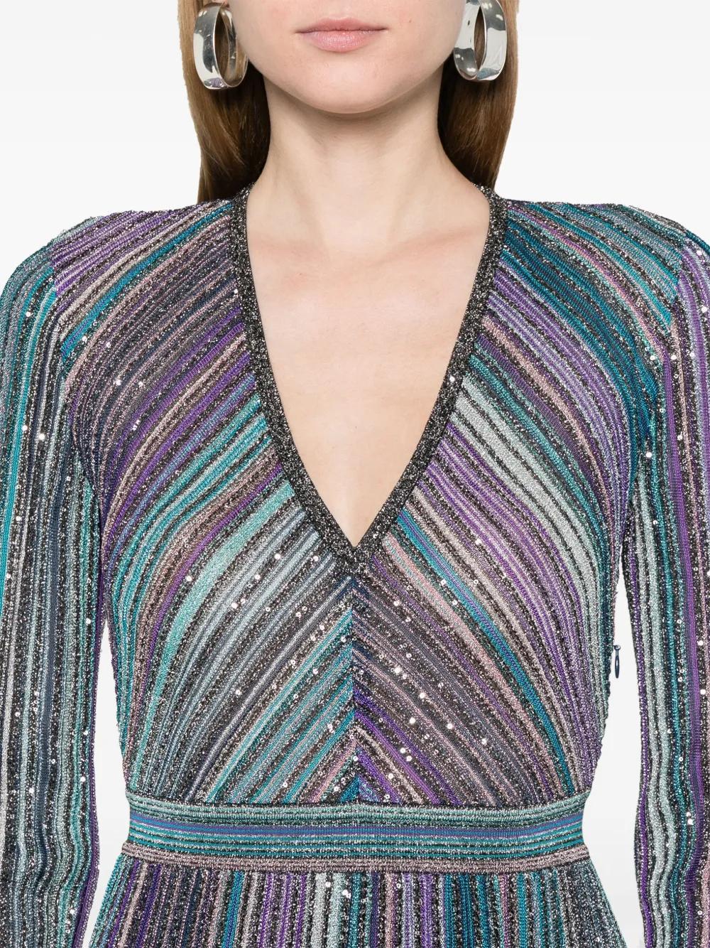 sequin-embellished maxi dress Product Image