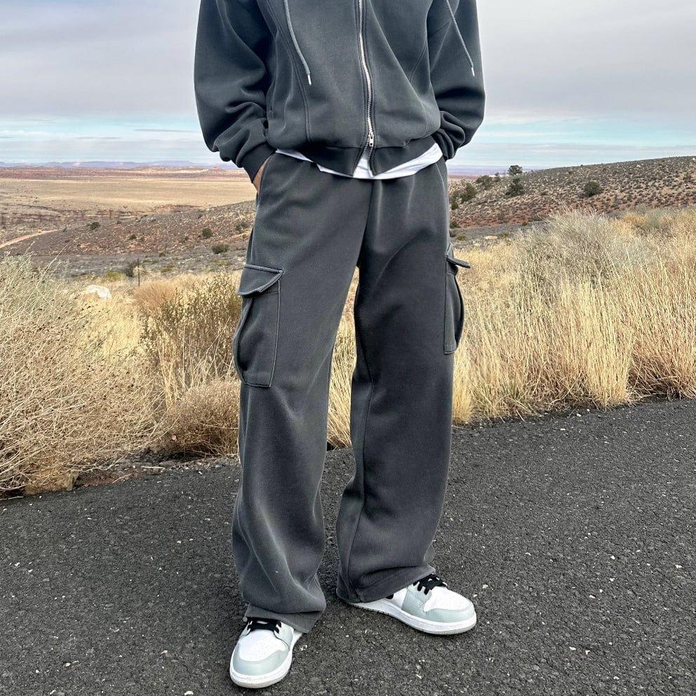RT No. 12534 ZIP-UP HOODIE & CARGO SWEATPANTS Product Image