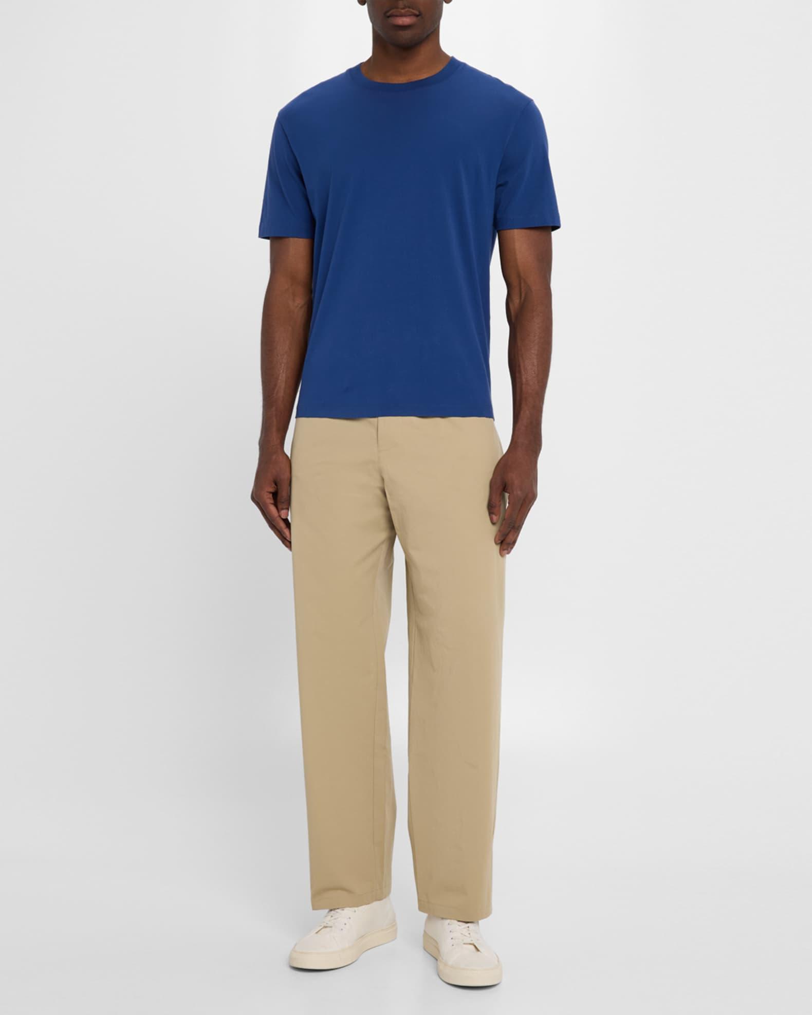 Mens Relaxed Cotton Trousers Product Image