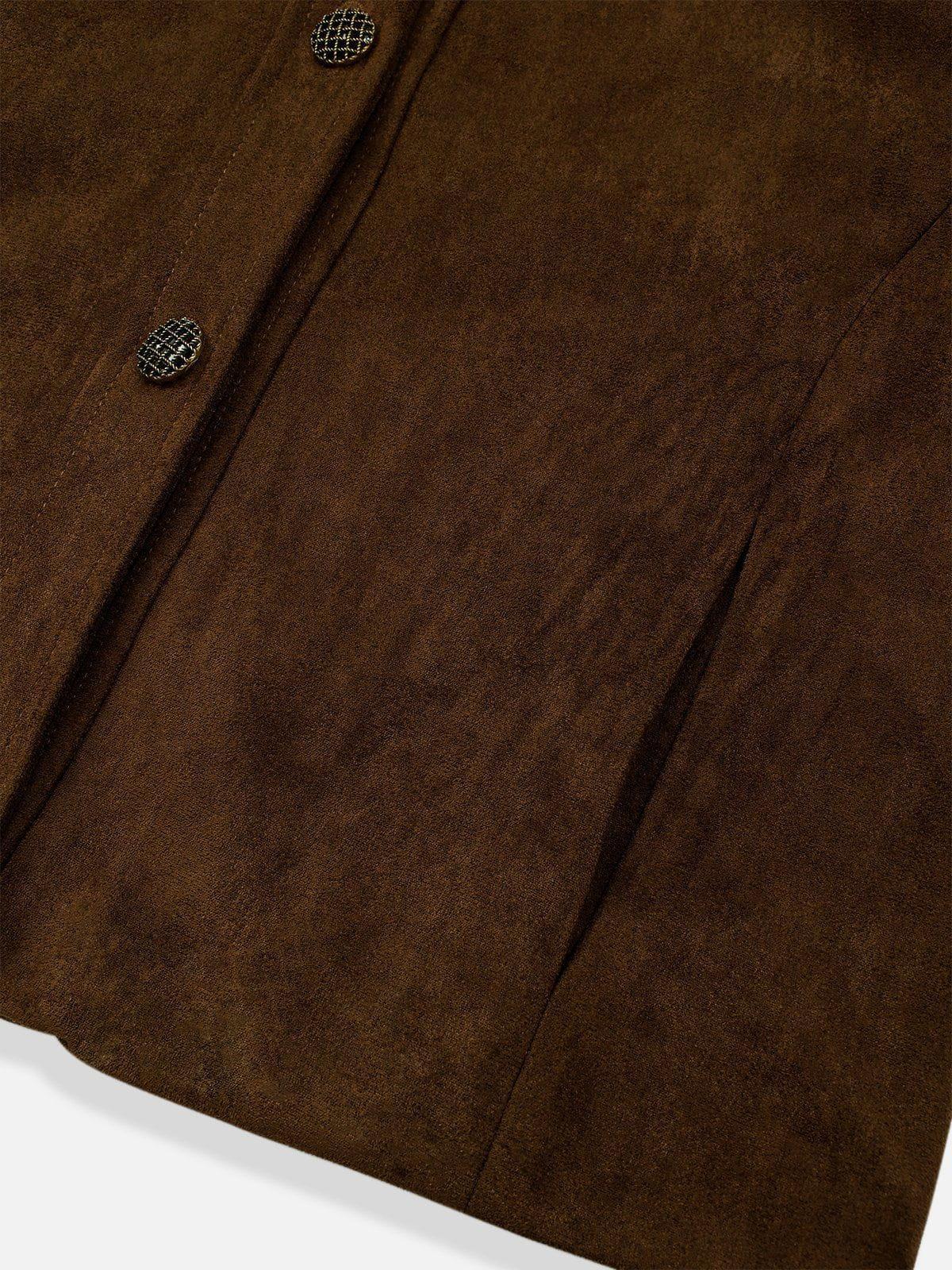 Aelfric Eden Cropped Suede Jacket Female Product Image