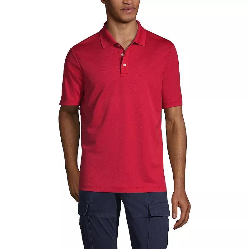 Mens Tall Lands End School Uniform Solid Active Polo Product Image