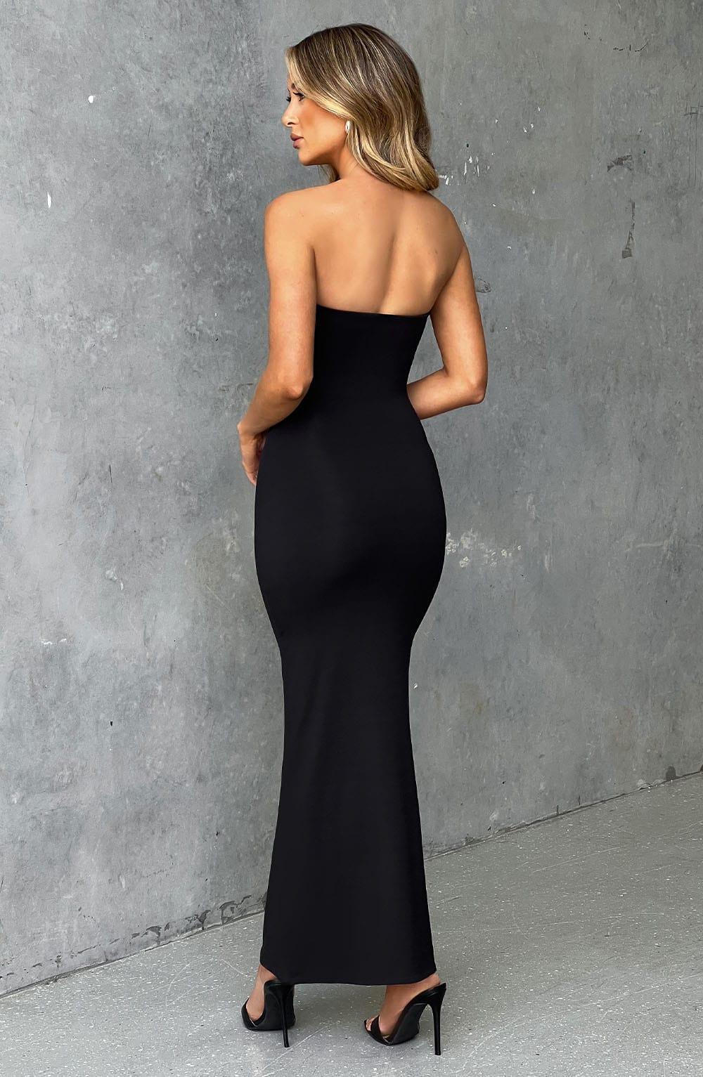 Emery Midi Dress - Jet Black Product Image