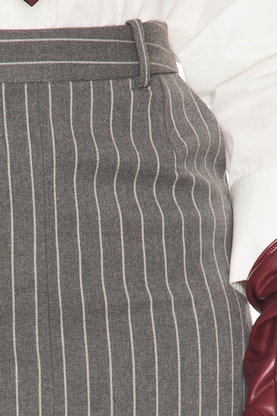 Pinstripe Pencil Skirt Helsa Product Image