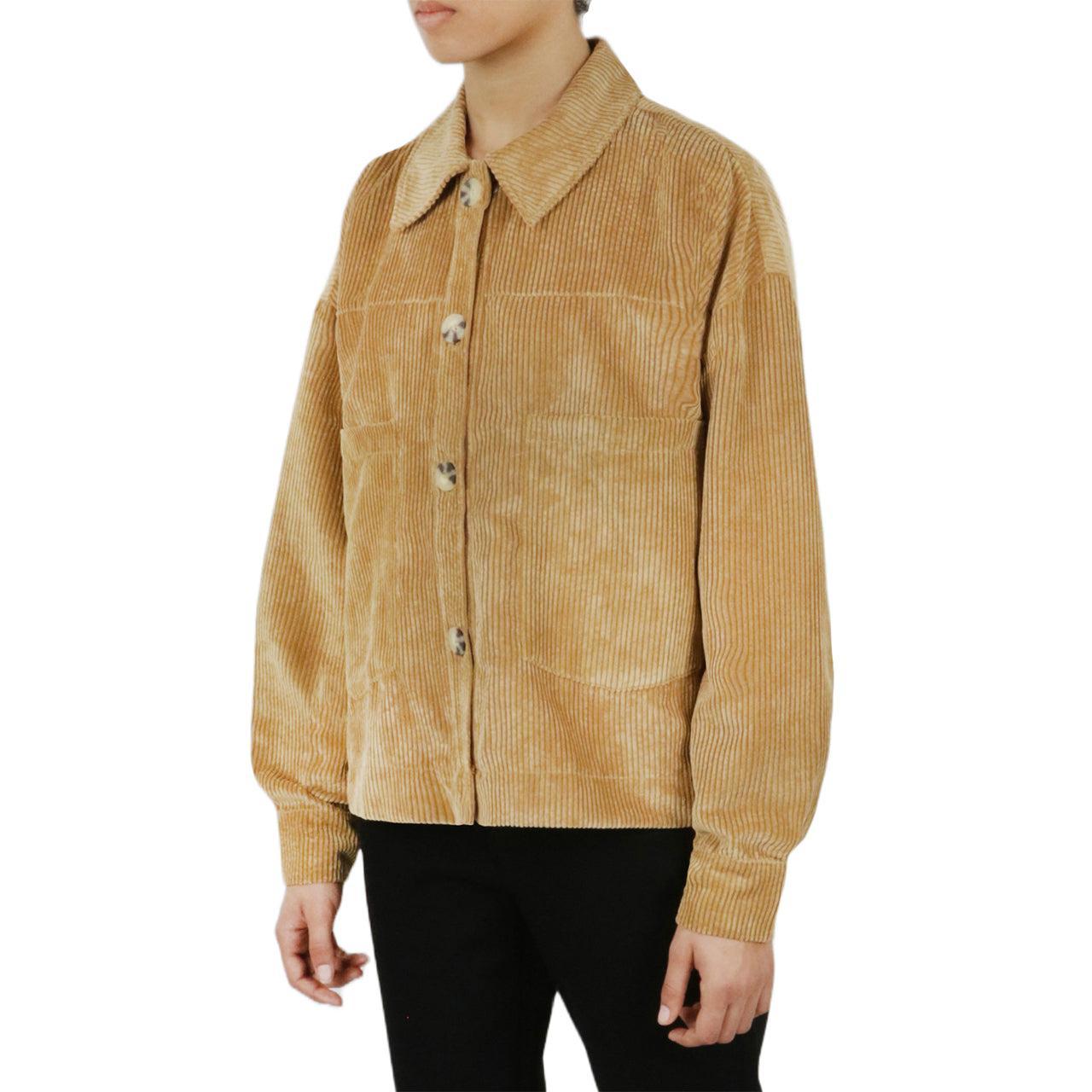 Velvet Corduroy Shacket Product Image