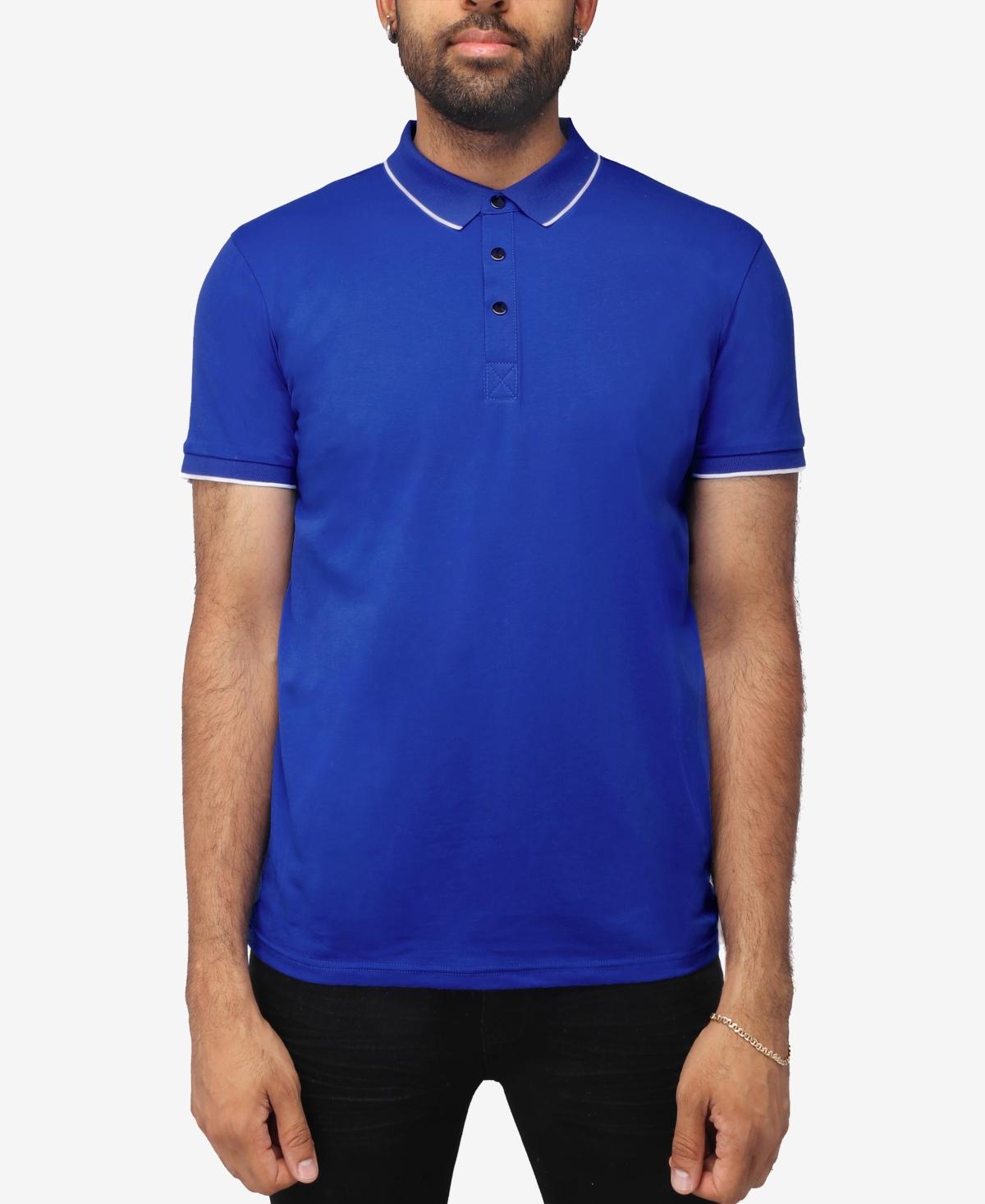 Men's Xray Short Sleeve Snap-Placket Polo, Size: Medium, Heather Grey Product Image