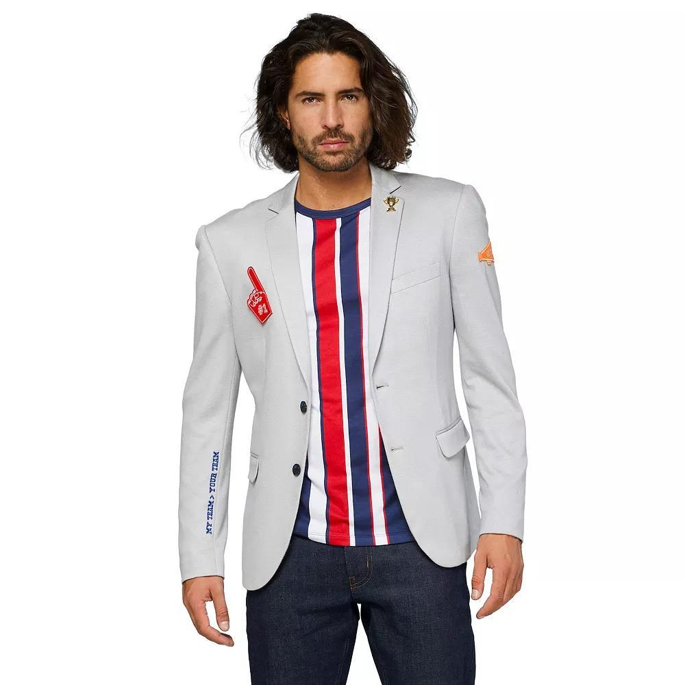 Men's OppoSuits Modern-Fit Novelty Summer Blazer, Size: 48 - Regular, Sports Jersey Product Image