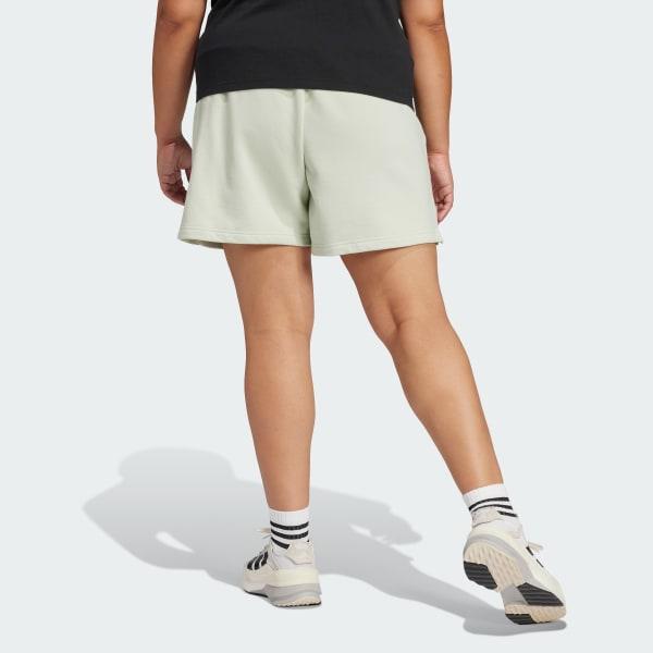 Plus Size adidas Essentials Linear French Terry Shorts, Womens Product Image