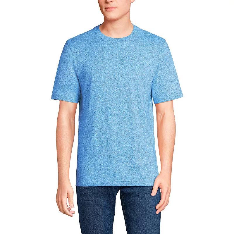 Men's Lands' End Super-T Short Sleeve T-Shirt, Size: Large, Rich Red Product Image