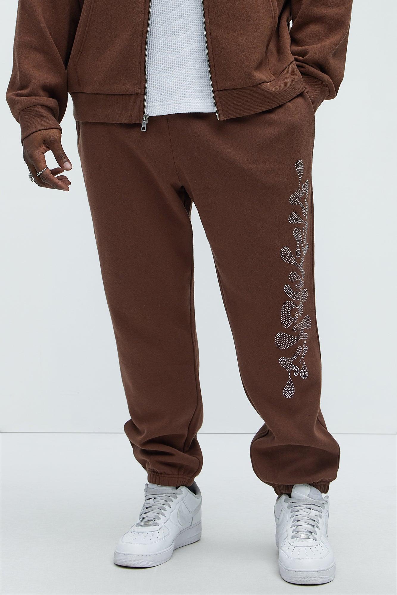 Tyson Fly High Oversized Jogger - Brown Product Image