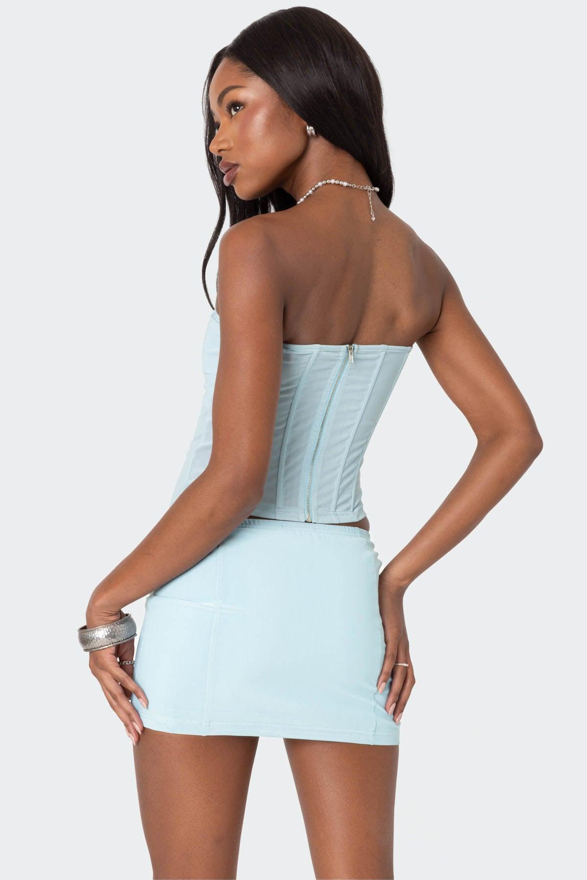 Vega Mesh Mini Skirt Product Image