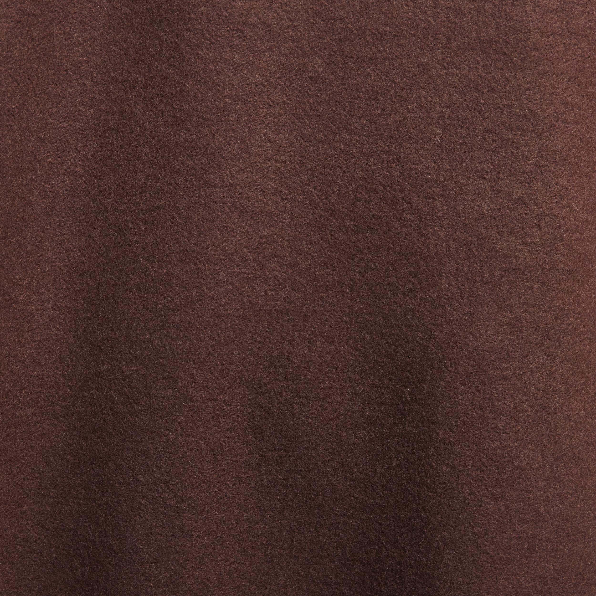 Nike Swoosh oversized fleece sweatshirt in earth brown Product Image