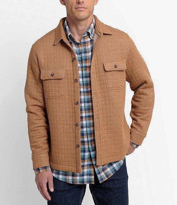 Southern Tide Intercoastal Performance Stretch Sandbridge Plaid Beach Flannel Long Sleeve Woven Shirt Product Image