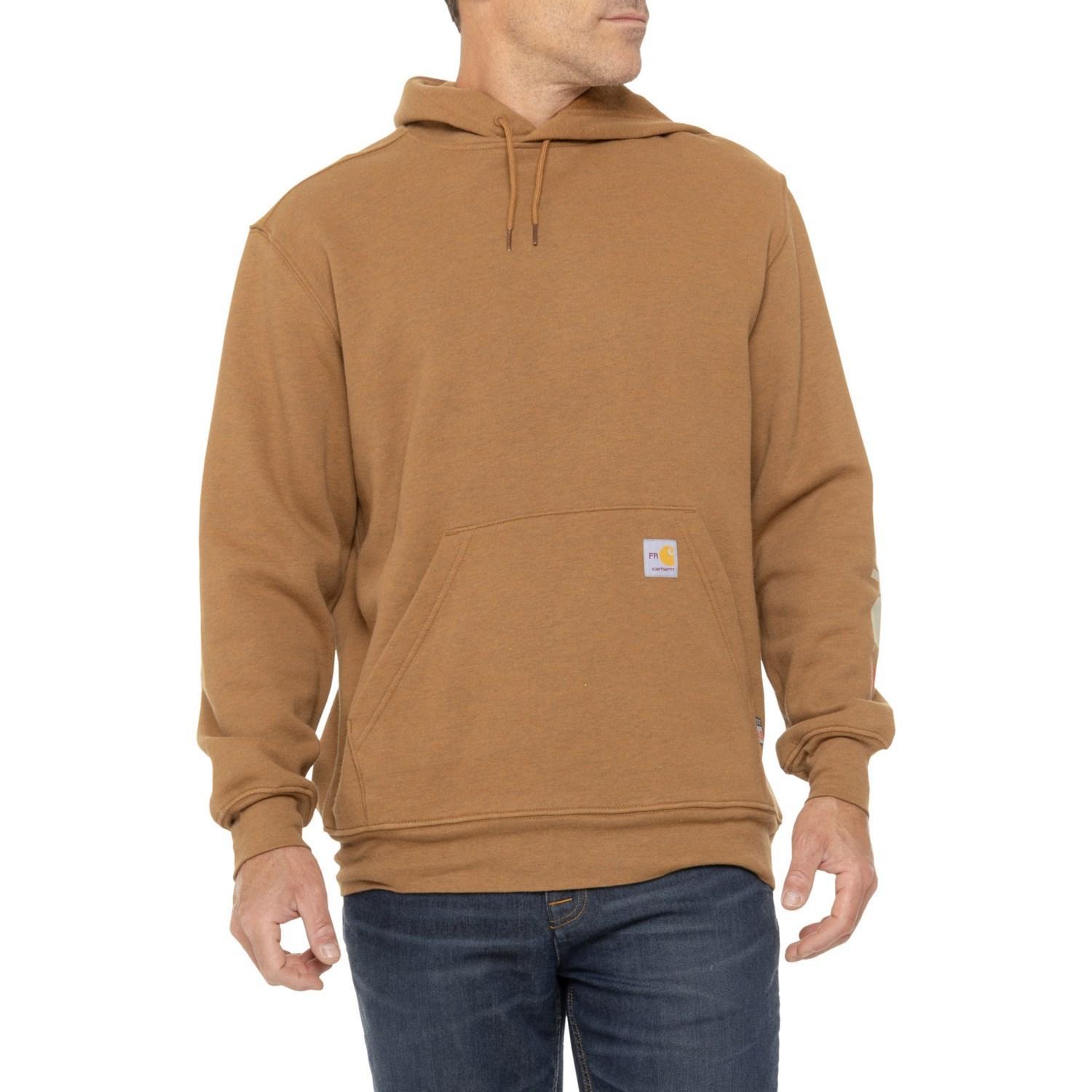 Carhartt 104505 Big and Tall Flame-Resistant Force® Midweight Logo Hoodie Product Image