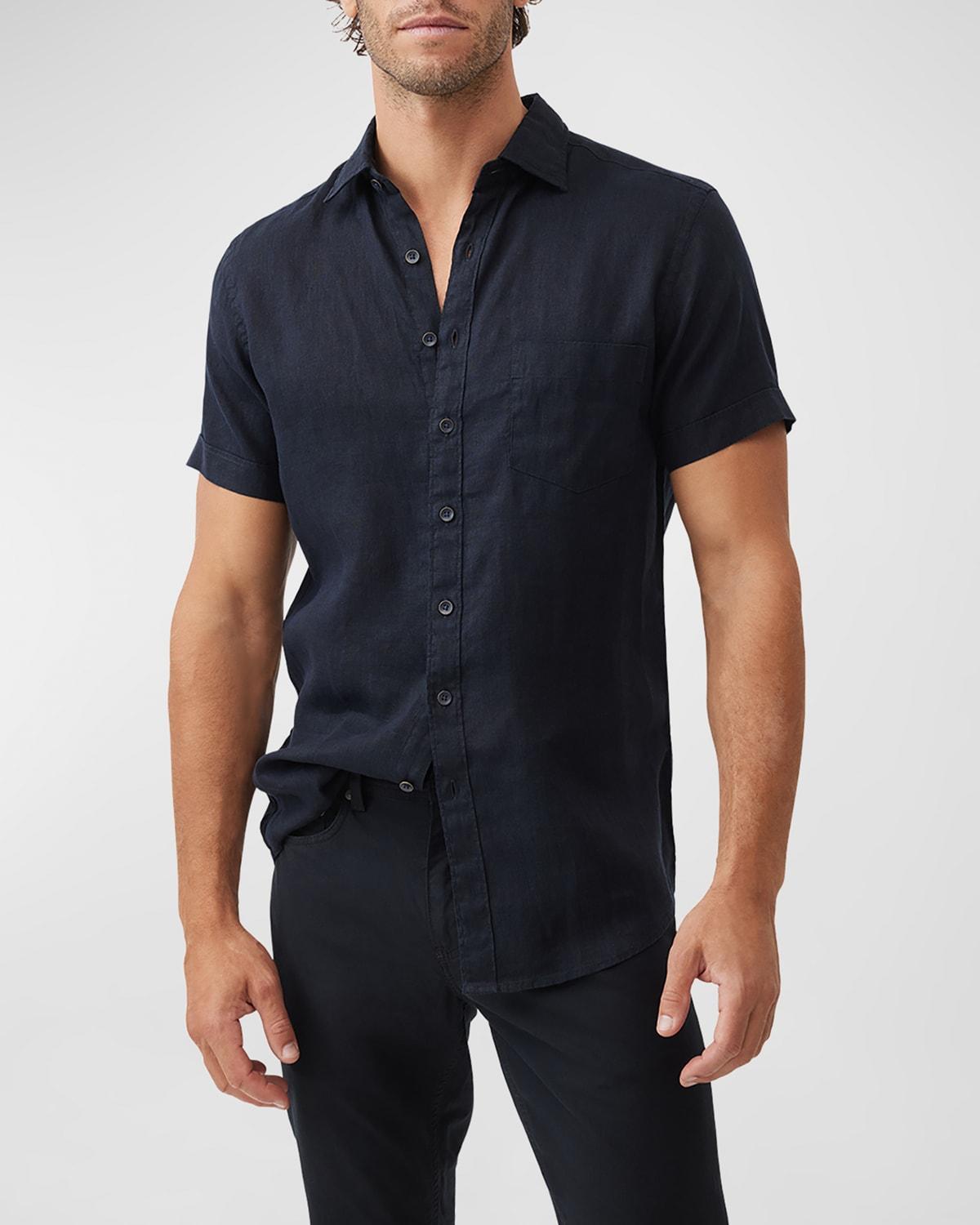 Mens Palm Heights Linen Short-Sleeve Shirt Product Image