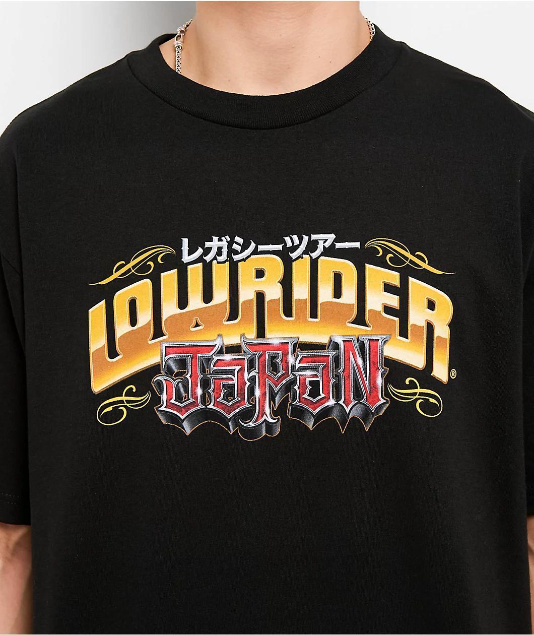 Lowrider Japan Road Black T-Shirt Product Image