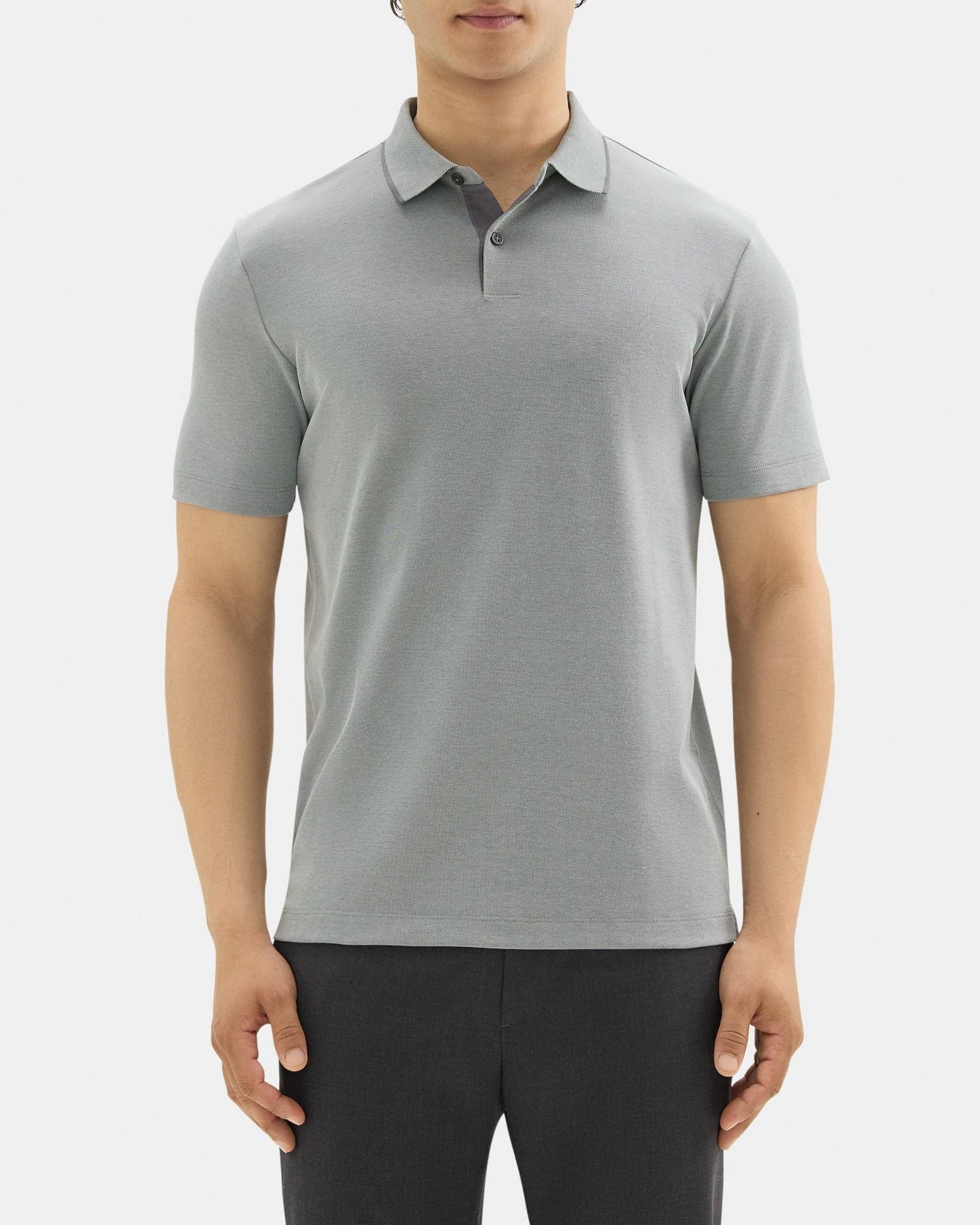 Standard Polo in Piqué Cotton Product Image