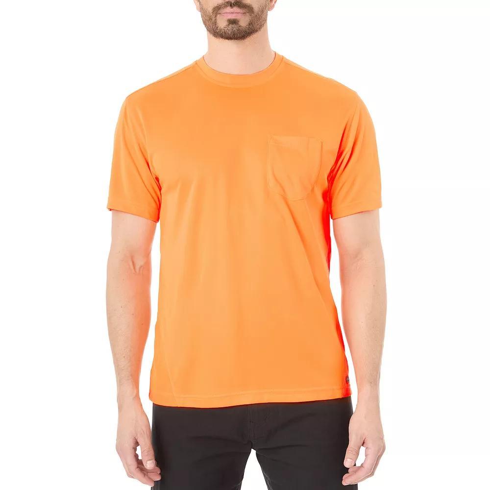 Men's Smith's Workwear Pocket Tee, Size: Large, Laser Orange Product Image