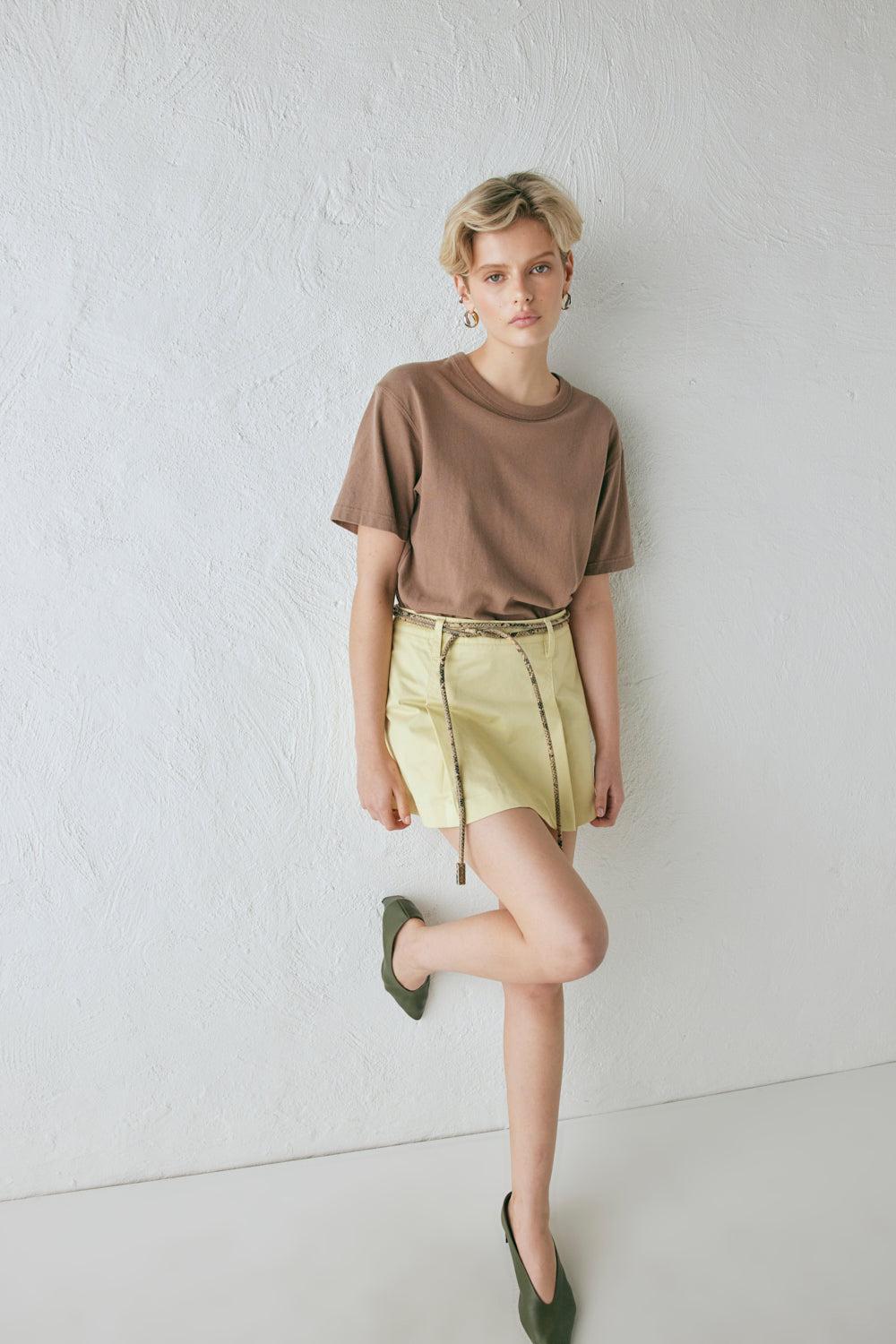 Dom Mini Skirt Butter Product Image