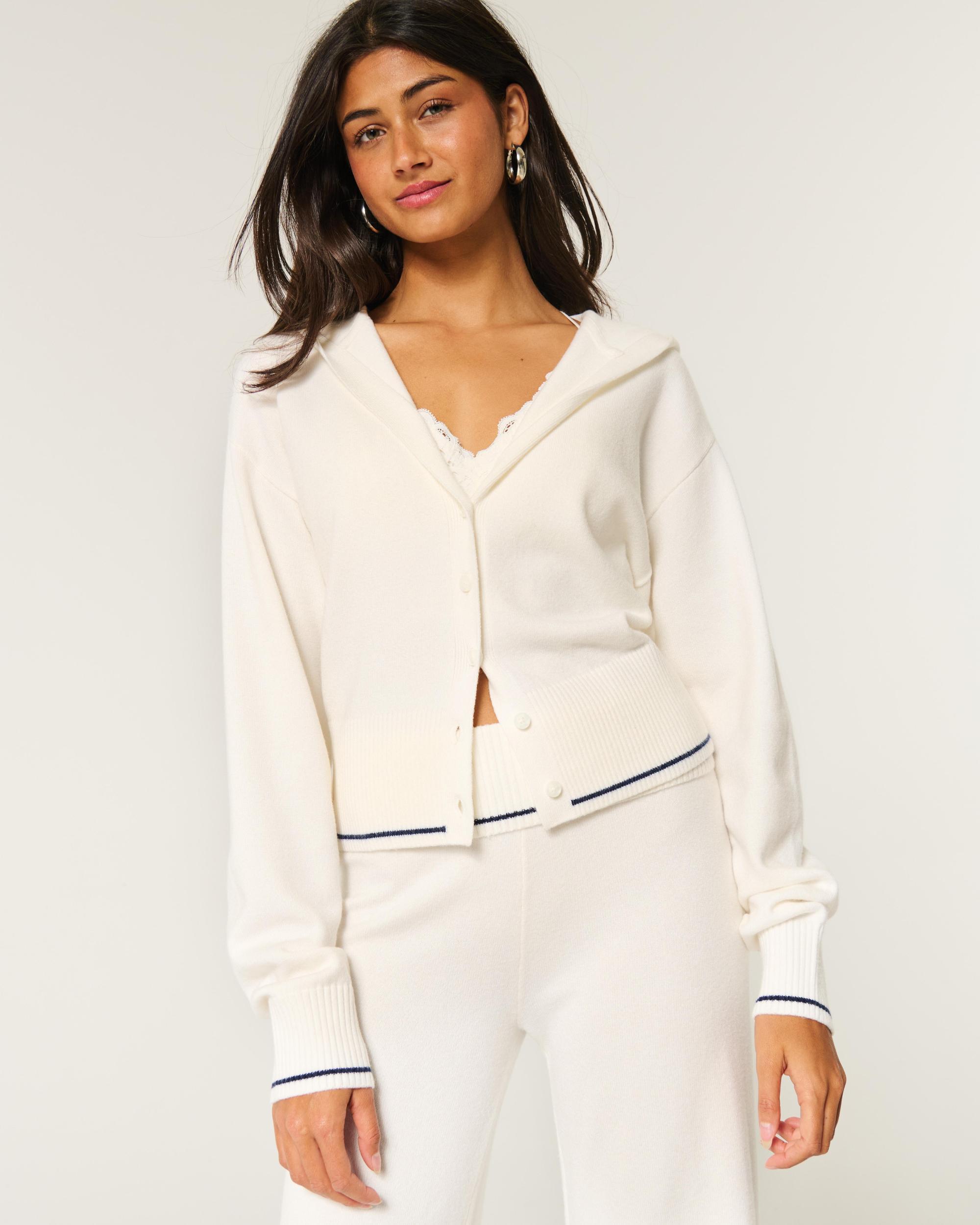 Gilly Hicks Slouchy Hooded Cardigan Product Image