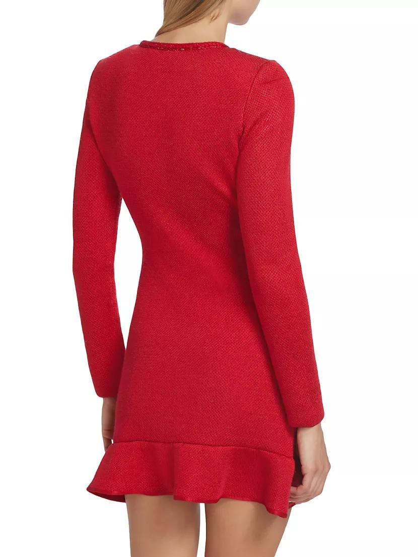 Heart Buttoned Minidress Product Image