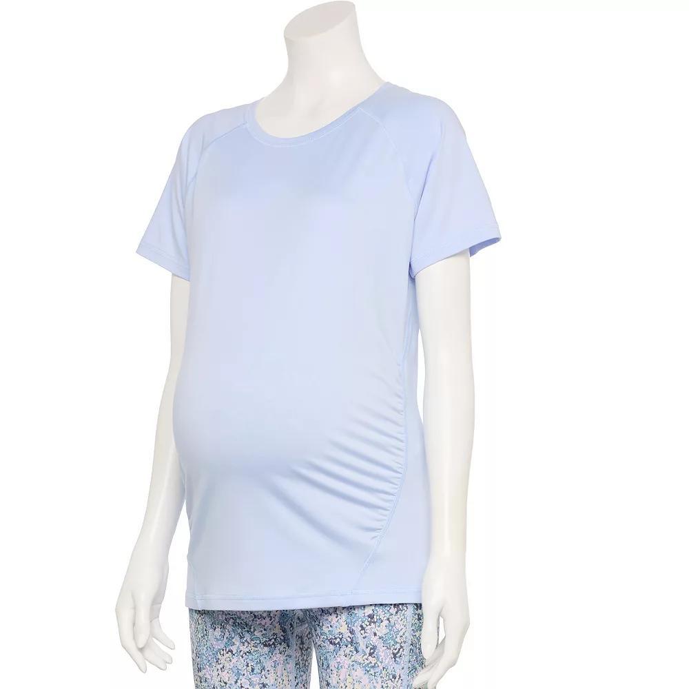 Maternity Tek Gear® Performance Dry Tek Tee, Women's, Size: Medium, Baron River Product Image