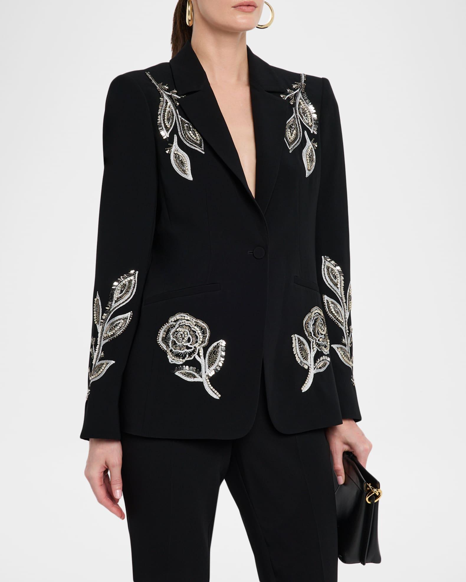 Karlie Beaded Paisley Blazer Product Image