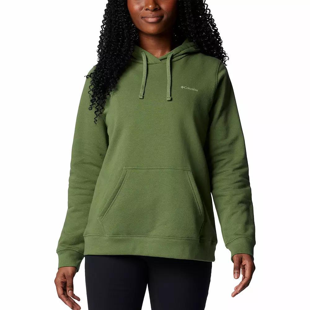 Women's Columbia TREK™ Graphic Hoodie, Size: Large, Dark Grey Product Image