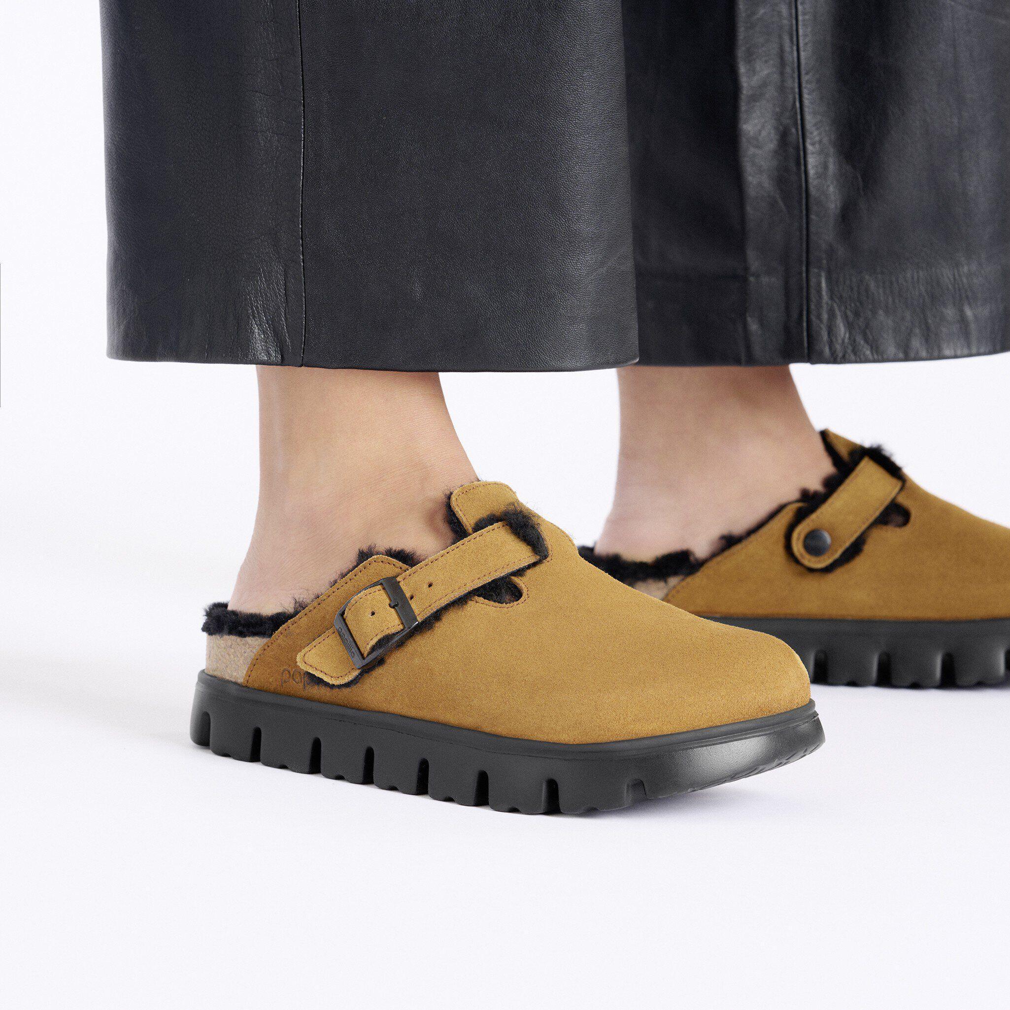 Boston PAP Chunky Shearling Suede Leather/Fur Product Image