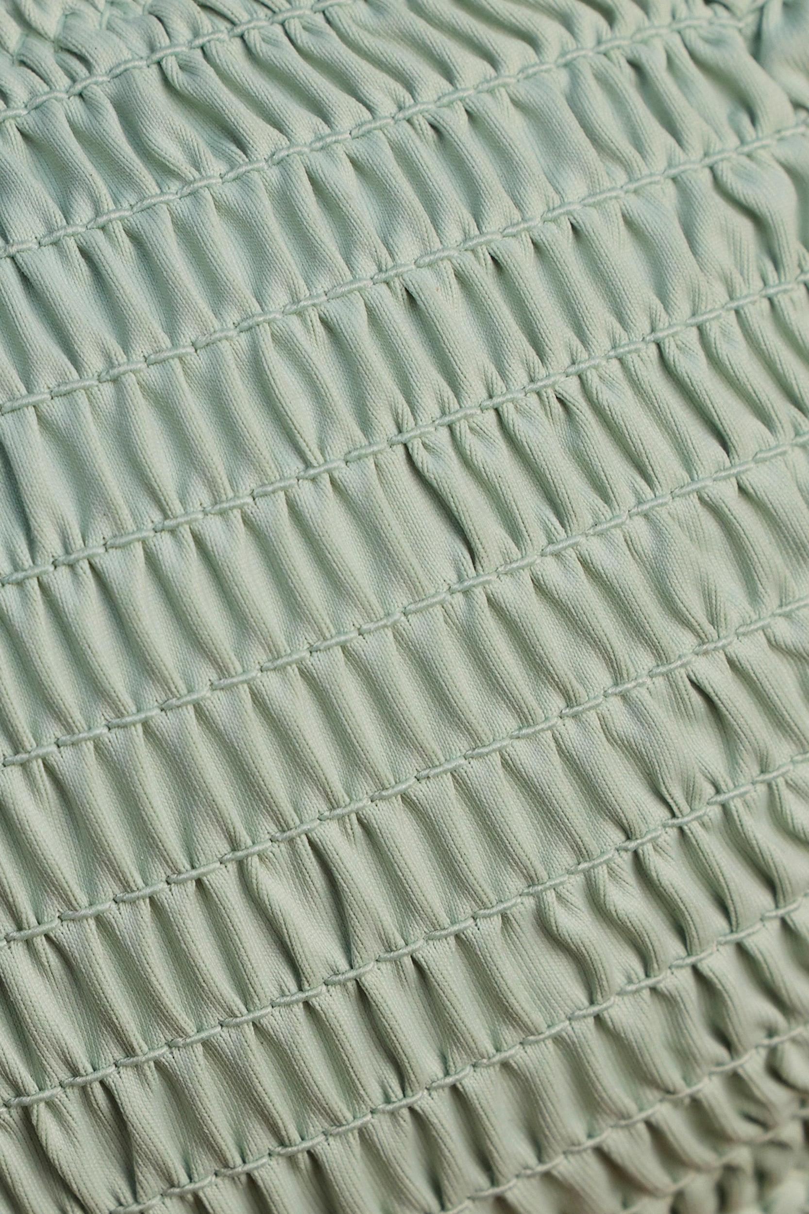 Strappy Bandeau Bikini Top in Sage Product Image