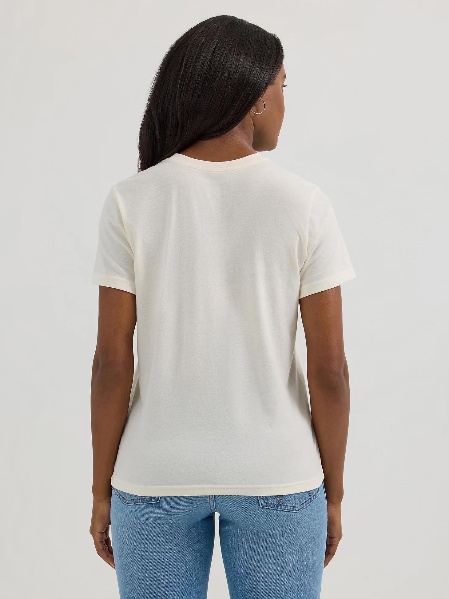 Women's Wrangler Logo Cowboy Regular Fit Tee | Women's TOPS | Wrangler® Product Image