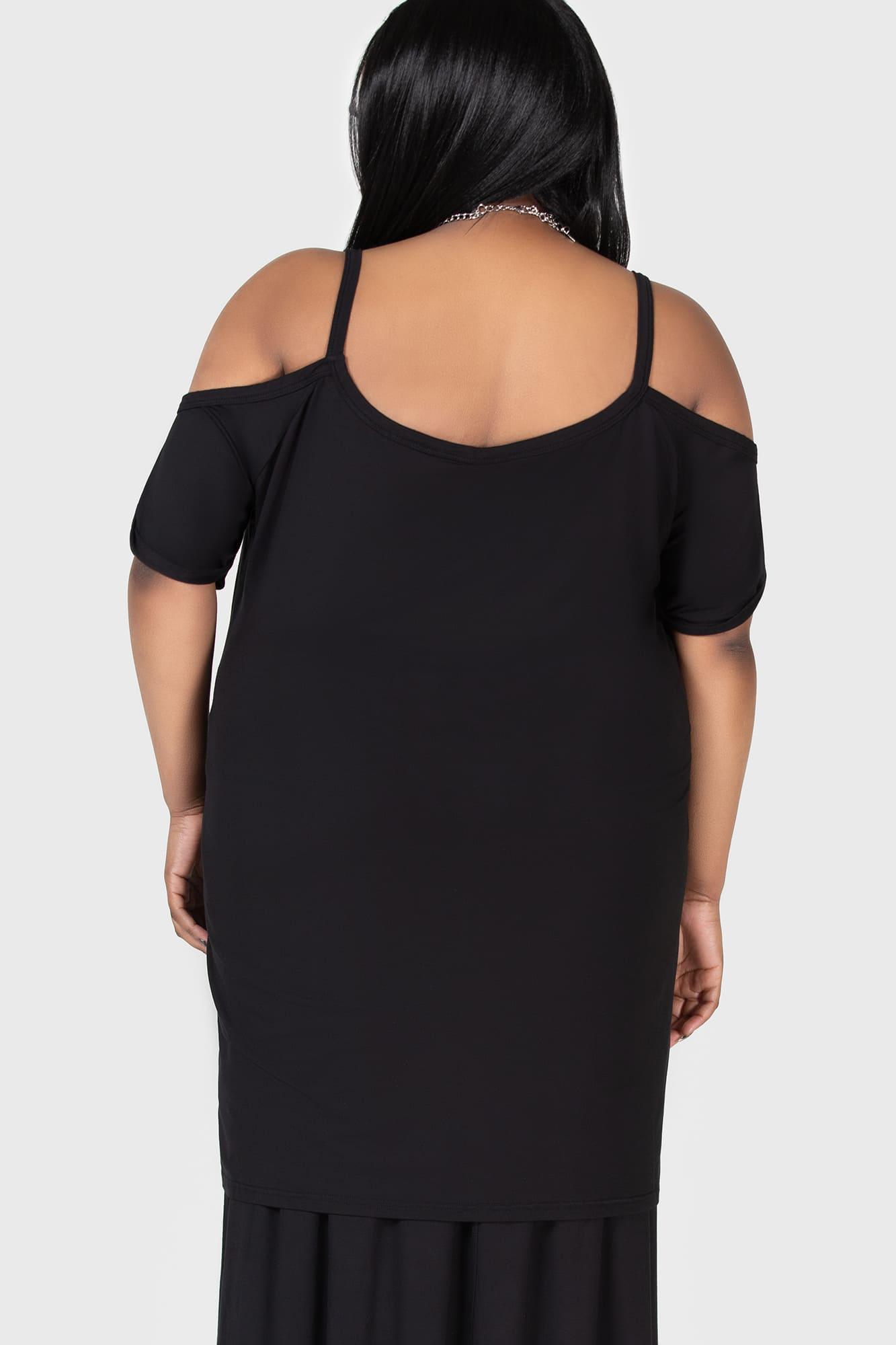 Cat Attack Distress Top - Resurrect Female Product Image