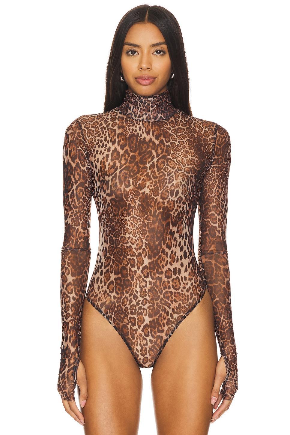 Twila Sheer Bodysuit superdown Product Image