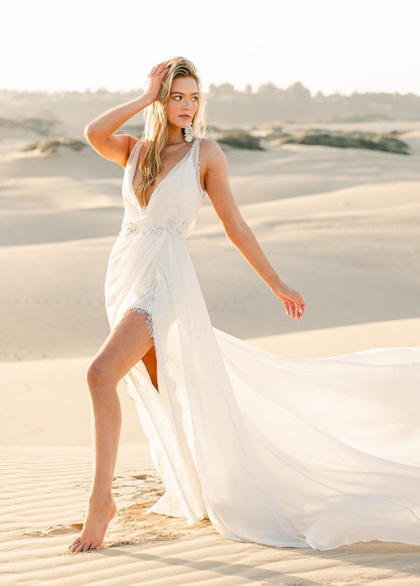 Denisse Bridal Gown in Lily Female Product Image