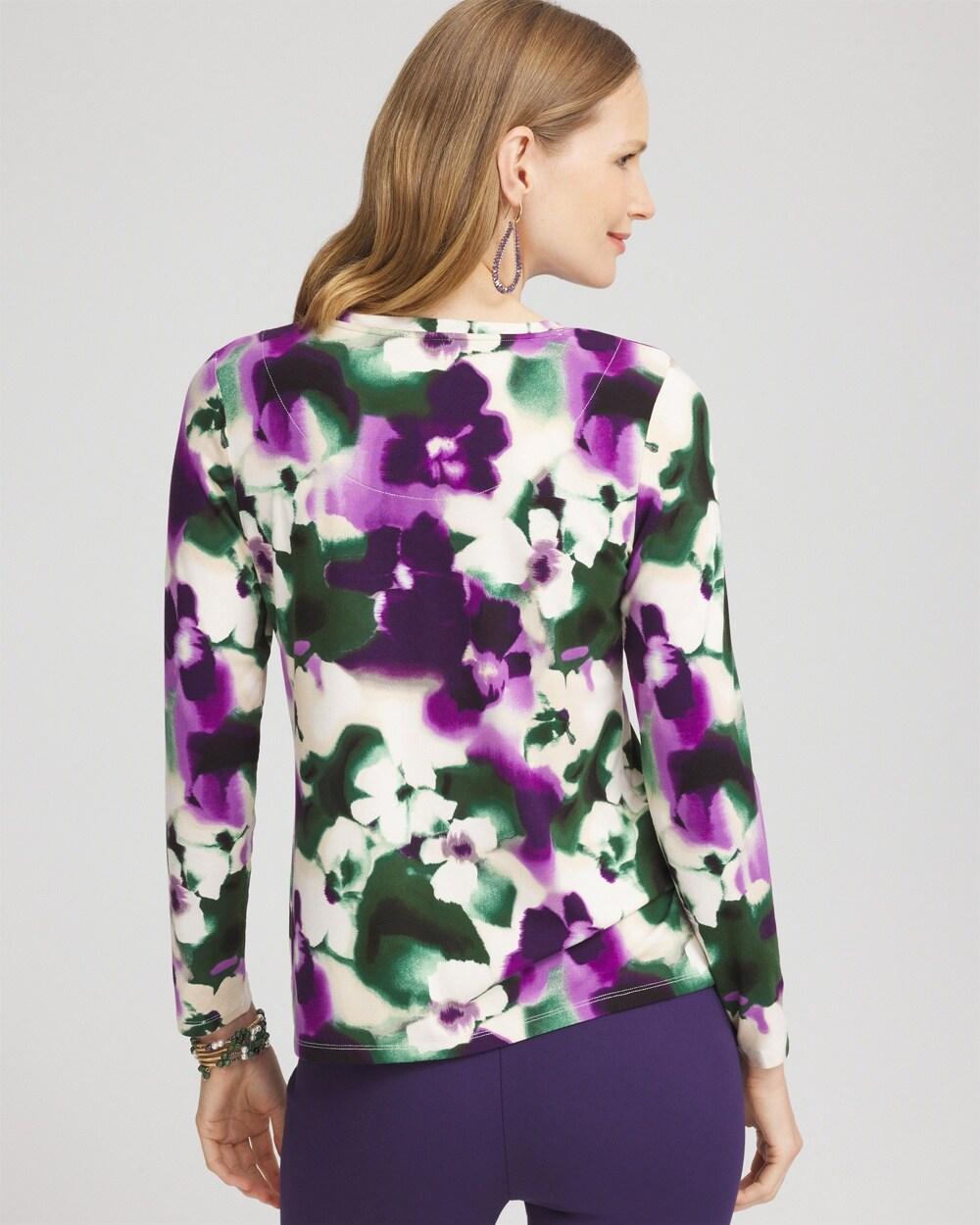 Touch of Cool™ Bloom Long Sleeve Layering Tee Product Image