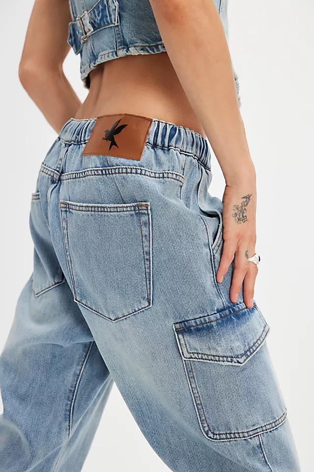 OneTeaspoon Cargo Shabbies Boyfriend Jeans Product Image