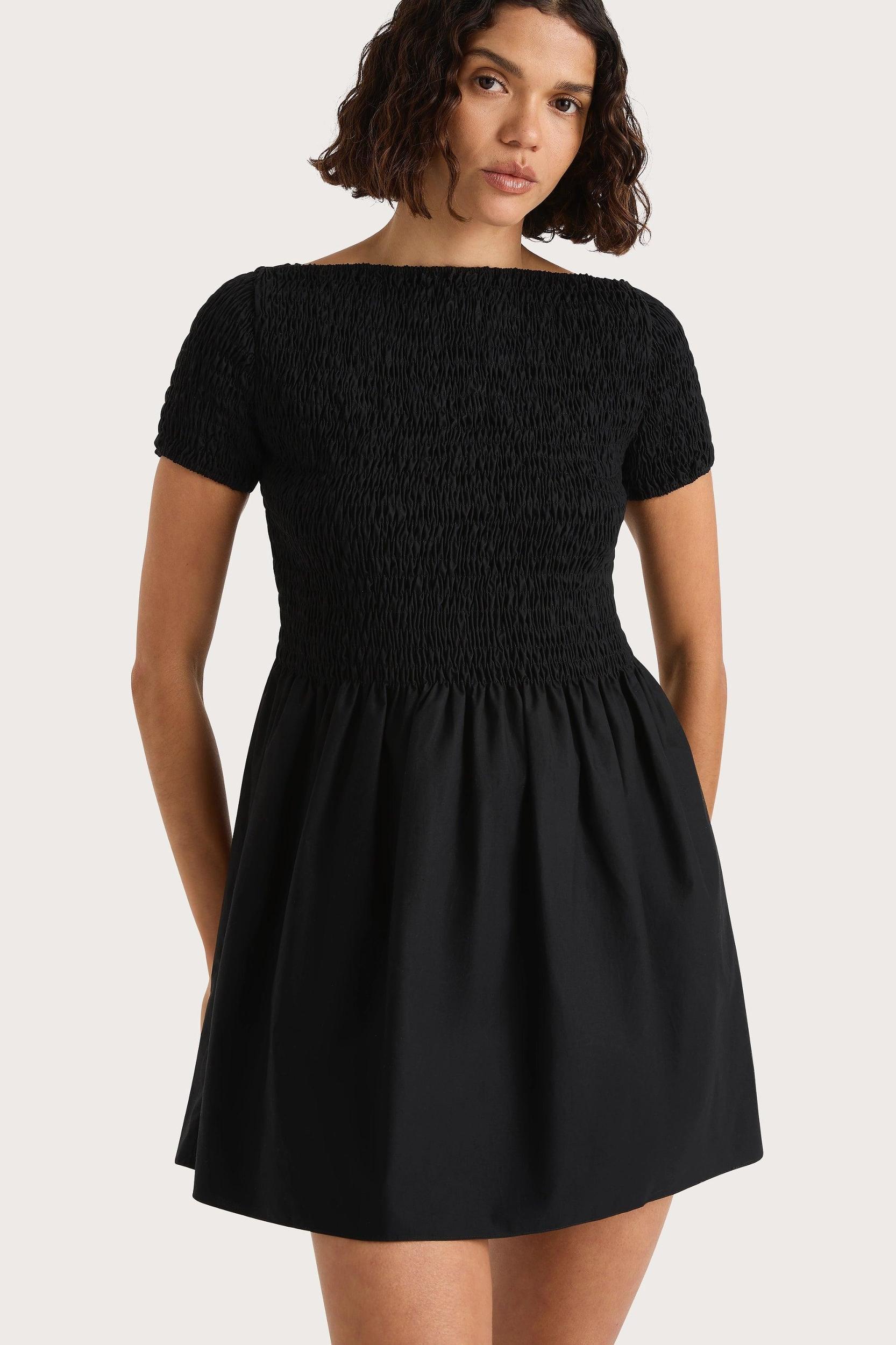 Deboni Mini Dress Black Product Image