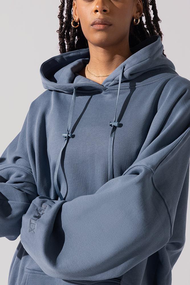 Long Cloud Hoodie - Deep Plum Product Image