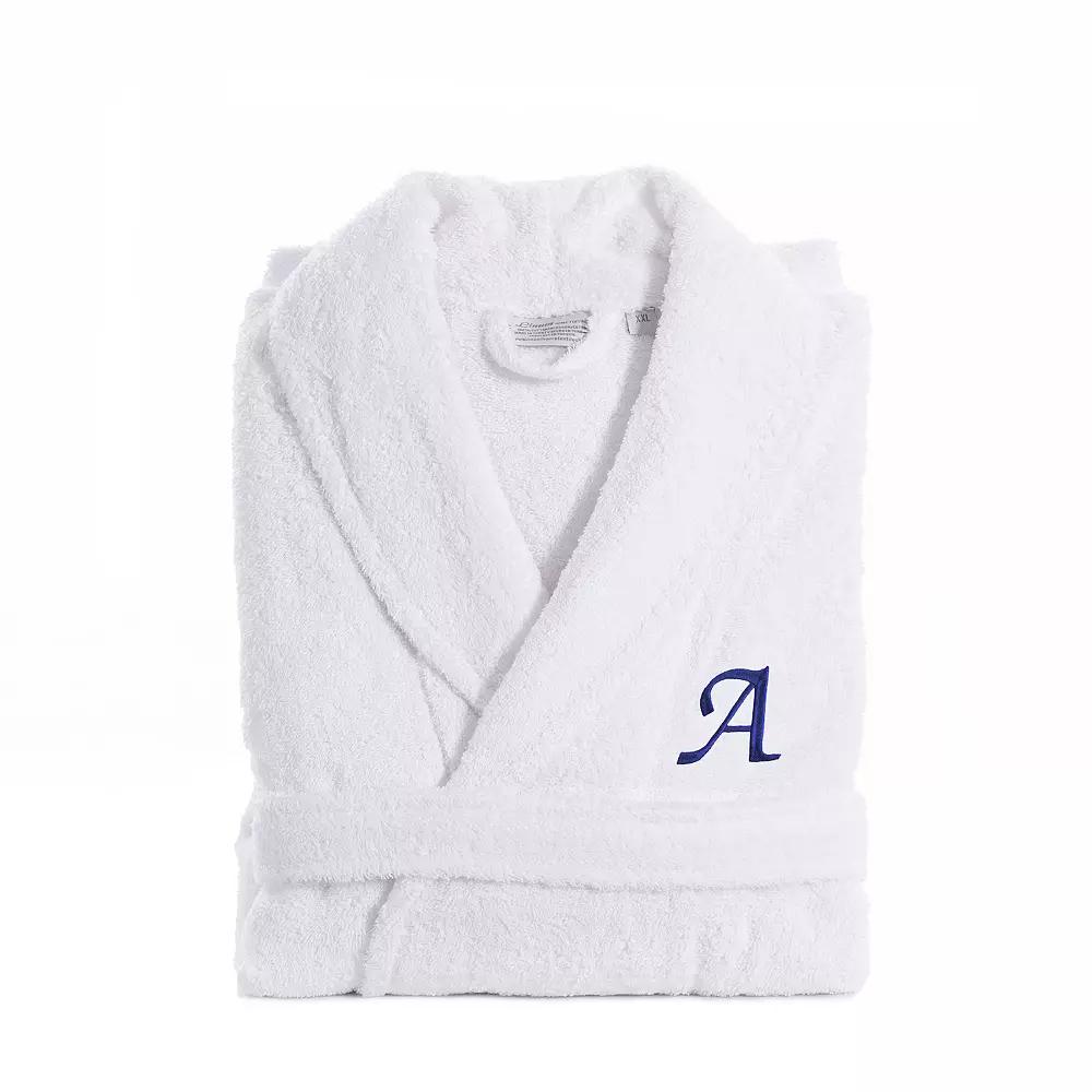 Linum Home Textiles Turkish Cotton Personalized Unisex Embroidered Terry Bathrobe, Women's, Size: Small/Medium Product Image