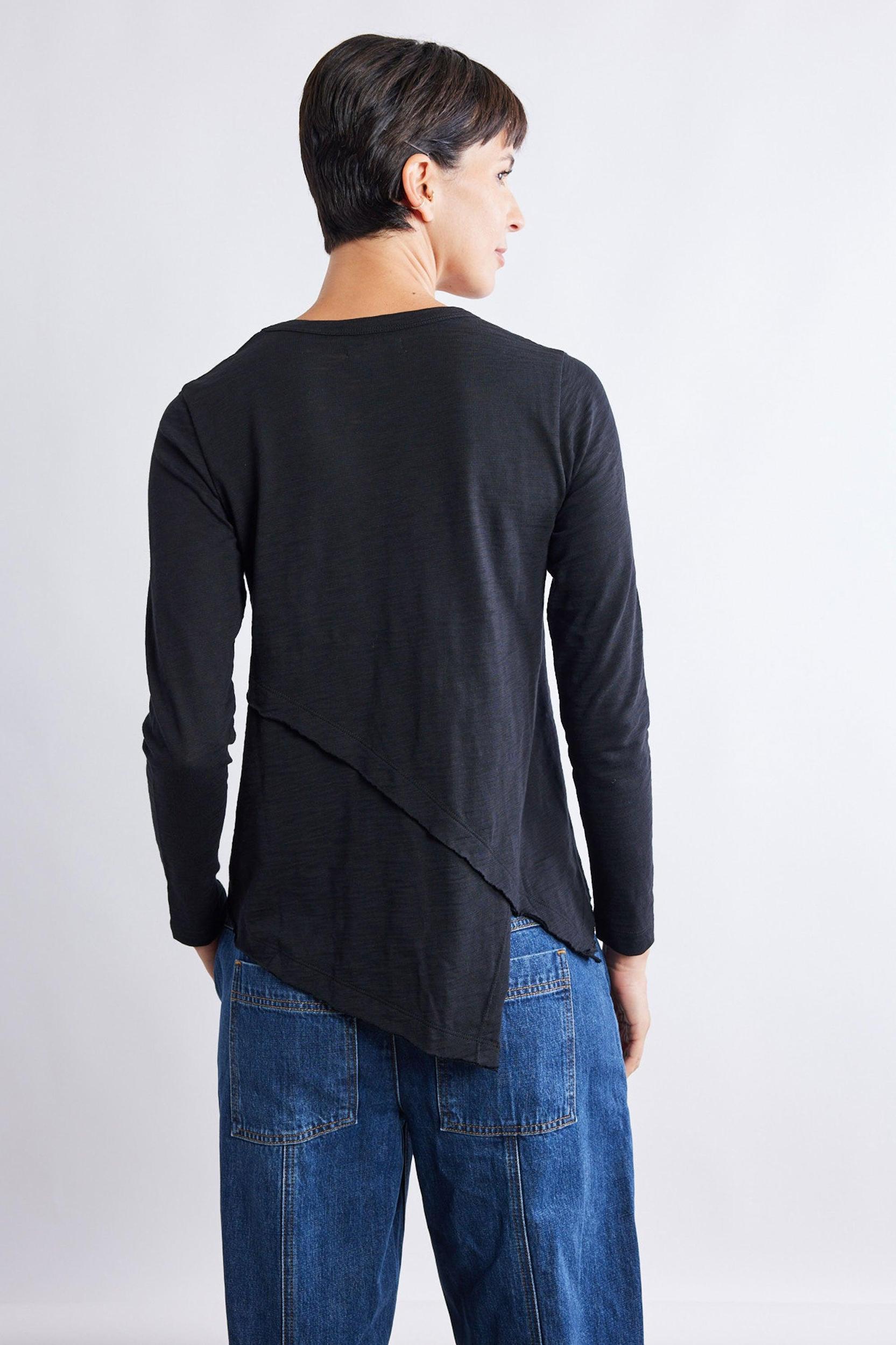 Inner Glow Asymmetric Long Sleeve Top Product Image
